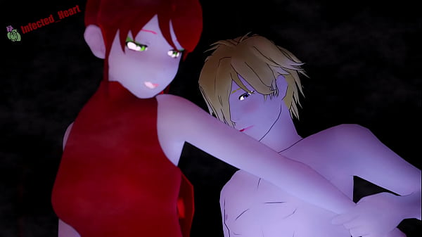 Jaune and Pyrrha Anal Sex 6 min