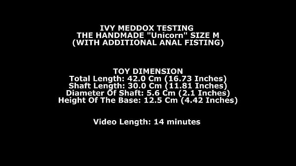 Ivy Maddox Testing The Handmade Unicorn M (With Additional Anal Fisting) TWT228 55 sec